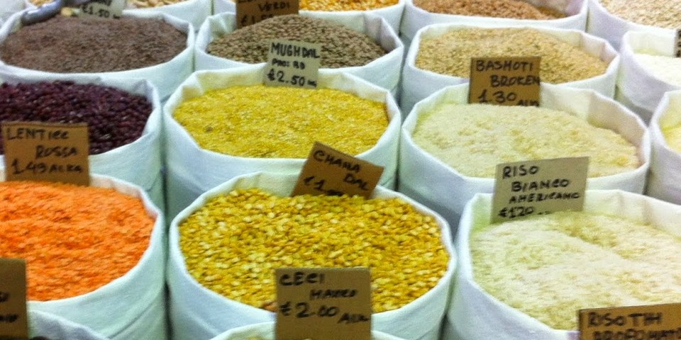 Nuovo Mercato Esquilino Farmers Market in Rome