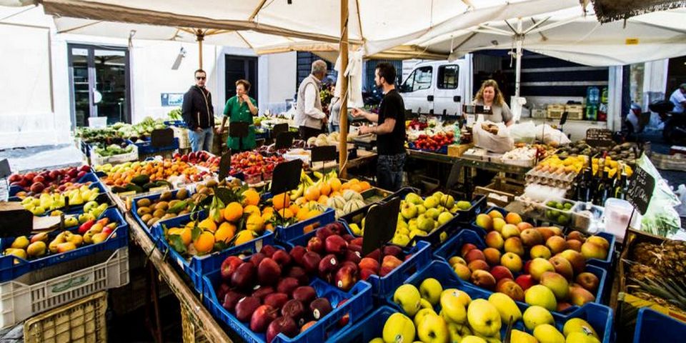 Storico Mercato delle Coppelle Farmers Market in Rome