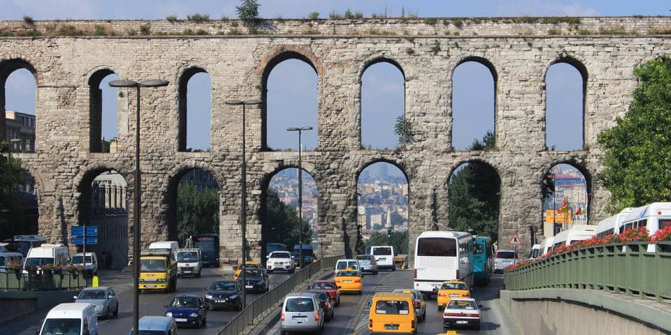 Acueducto de Valente en Estambul