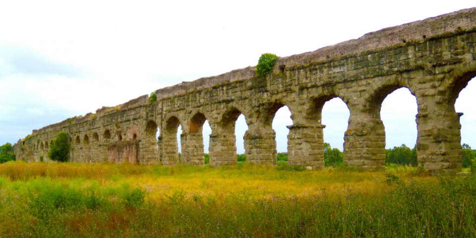 Acueductos romanos en Italia