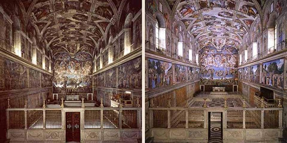 Restauración de la Capilla Sixtina