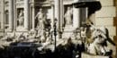 Trevi district in rome