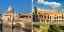 from vatican to colosseum
